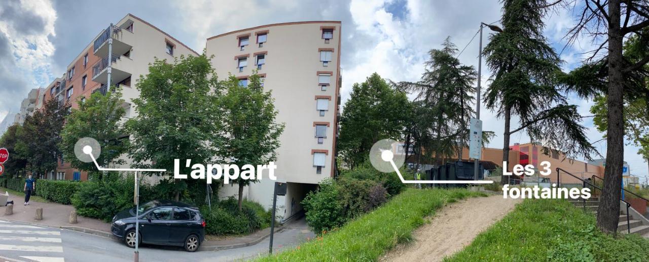 Appart Tout Confort Pour Famille Rer A 2Min Apartment Cergy Exterior foto